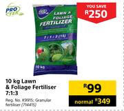 Pro Tek Lawn & Foliage Fertiliser 7:1:3-10Kg