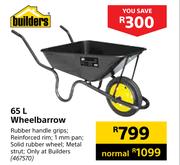 Builders 65L Wheelbarrow