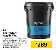 Citycoat Contractor's Acrylic PVA-5L