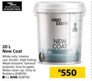 Fired Earth New Coat-5L