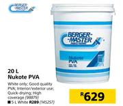 Berger Master Nukote PVA White-5L