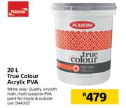 Plascon True Colour Acrylic PVA-20L