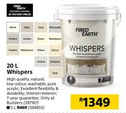 Fired Earth Whispers-20L