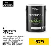 Fired Earth Painters Pro QD Gloss-5L