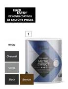 Fired Earth Metal Direct Smooth-1L