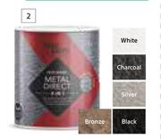 Fired Earth Metal Direct Hammered-1L