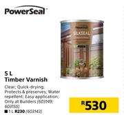 Power Seal Timber Varnish-1L