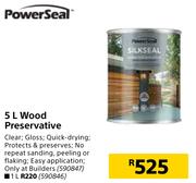 Power Seal Wood Preservative-5L