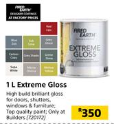 Fired Earth Extreme Gloss-1L