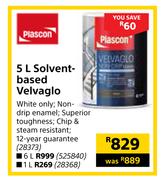 Plascon Solvent Based Velvaglo-5L