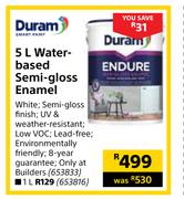 Duram Water Based Semi Gloss Enamel-5L