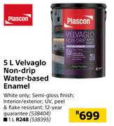 Plascon Velvaglo Non Drip Water Based Enamel-5L