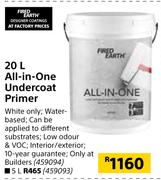 Fired Earth All In One Undercoat Primer-5L