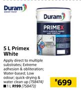 Duram Primex White-1L