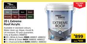 Fired Earth Extreme Roof Acrylic (Charcoal & Black)-5L