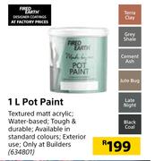 Fired Earth Pot Paint-1L