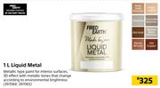 Fired Earth Liquid Metal-1L
