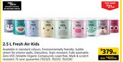 Fired Earth Fresh Air Kids-2.5L Each