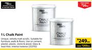 Fired Earth Chalk Paint-1L Each