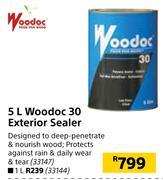 Woodoc 30 Exterior Sealer-5L
