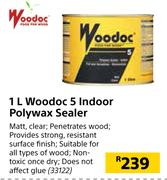 Woodoc 5 Indoor Polywax Sealer-1L