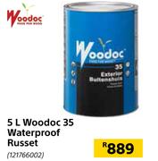 Woodoc 35 Waterproof Russet-5L