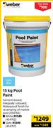 Weber Pool Paint (Slate)-15kg