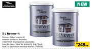 Fired Earth Renew It-5L Each
