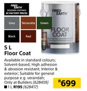 Fired Earth Floor Coat-5L