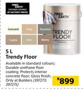 Fired Earth Trendy Floor-5L