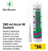 Den Braven Acryl W Sealant-280ml