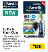 Bostik Fix & Flash (Clear)-3g