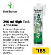 Den Braven High Tack Adhesive-290ml