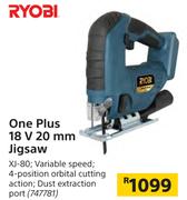 Ryobi One Plus 18 V 20 mm Jigsaw XJ-80