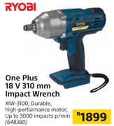 Ryobi One Plus 18 V 310 mm Impact Wrench XIW-3100