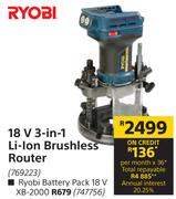 Ryobi Battery Pack Of 18 V XB-2000