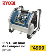 Ryobi 18 V Li-Ion Dual Air Compressor