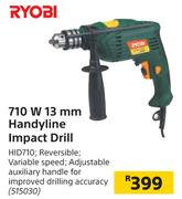 Ryobi 710 W 13 mm Handyline Impact Drill HID710