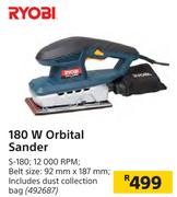 Ryobi 180 W Orbital Sander S-180