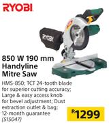 Ryobi 850 W 190 mm Handyline Mitre Saw HMS-850