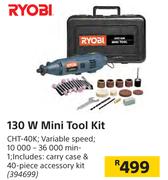 Ryobi 130 W Mini Tool Kit CHT-40K