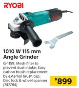 Ryobi 1010 W 115 mm Angle Grinder G-1159