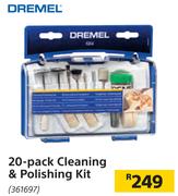 Dremel 20-Pack Cleaning & Polishing Kit