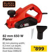 Black+Decker 82 mm 650 W Planer