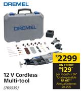 Dremel 12V Cordless Multi-Tool 