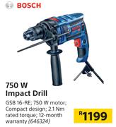 Bosch 750 W Impact Drill GSB 16-RE