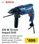 Bosch 570 W 13 mm Impact Drill GSB 570