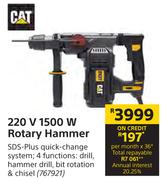 CAT 220 V 1500 W Rotary Hammer