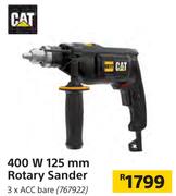CAT 400 W 125 mm Rotary Sander