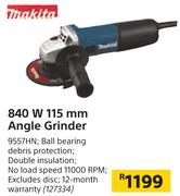Makita 840 W 115 mm Angle Grinder 9557HN